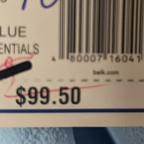 New Kaari Blue one shoulder ruffled mini dress size Petite Extra Large - Picture 4 of 6